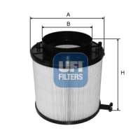 Air filter for a car UFI 27.692.00