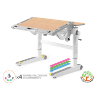 Парта Mealux Ergowood M Multicolor MG (BD-800 MG/MC)