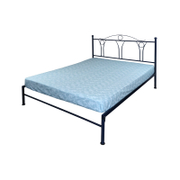 Sheet Fleece calico on an elastic band Blue monogram 140x200 cm (501.114U_blue monogram)