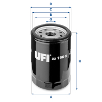 Oil filter UFI 23.196.00