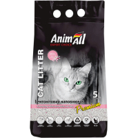 Toilet filler AnimAll Bentonite clumping with the aroma of baby powder 4.2 kg (5 l) (4820224500584)