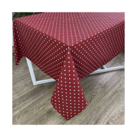 Tablecloth Provence Pea burgundy 180x136 (4823093430983)