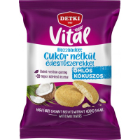 Дитяче печиво Detki Vital з високим вмістом клітковини зі смаком кокосу 180 г (5997380360341)