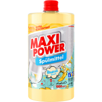 Detergent for manual dishwashing Maxi Power Banana reserve 1000 ml (4823098411987)
