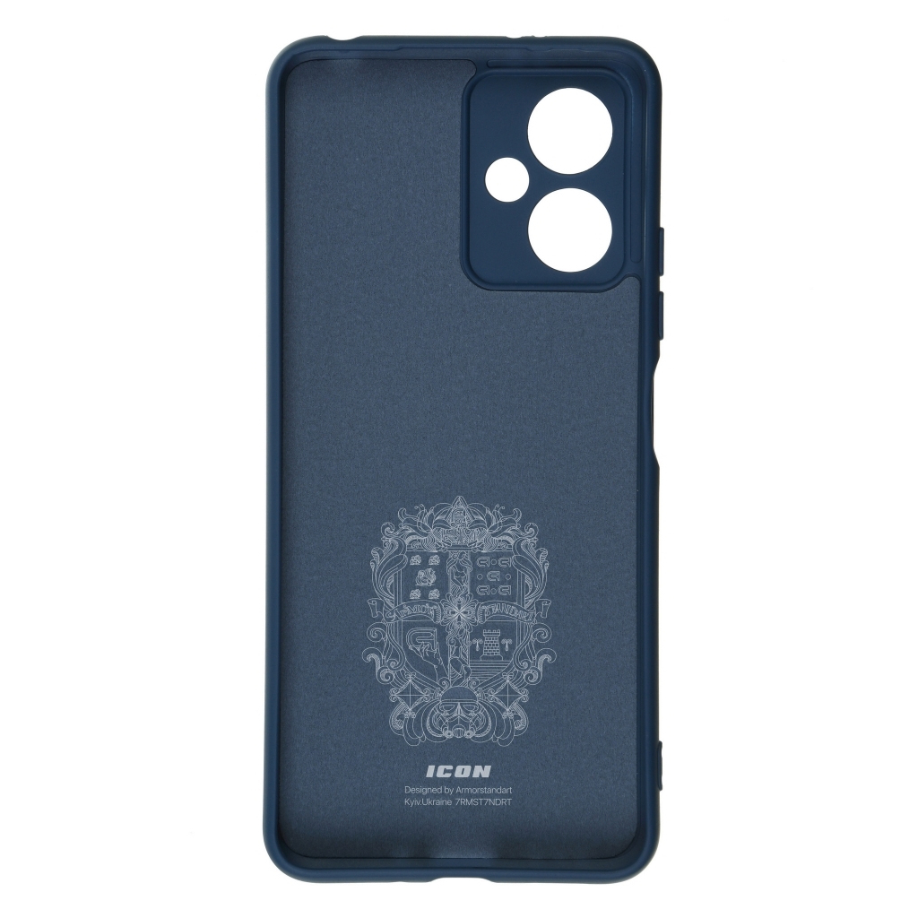 Чохол до мобільного телефона Armorstandart ICON Case Xiaomi Redmi Note 12 5G Dark Blue (ARM65194) Чохол до мобільного телефона Armorstandart ICON Case Xiaomi Redmi Note 12 5G Dark Blue (ARM65194)