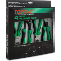 A set of Toptul hinge-pincer tools 4 units. (GAAE0402)