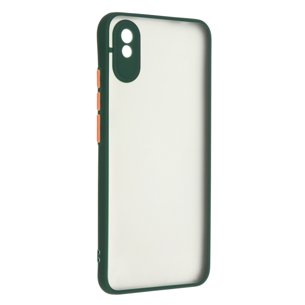 Чохол до мобільного телефона Armorstandart Frosted Matte Xiaomi Redmi 9A Dark Green (ARM66730) Чохол до мобільного телефона Armorstandart Frosted Matte Xiaomi Redmi 9A Dark Green (ARM66730)