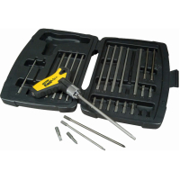 Stanley FatMax T-Handle Ratchet Screwdriver Bit Set, 27 Pieces (0-79-153)