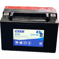 Car battery EXIDE AGM 8Ah (+/-) (120EN) (ETX9-BS)