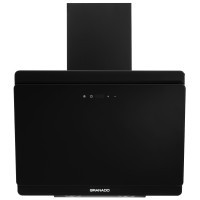 Kitchen hood GRANADO Vivares 1614-1200 black glass (GCH336411)