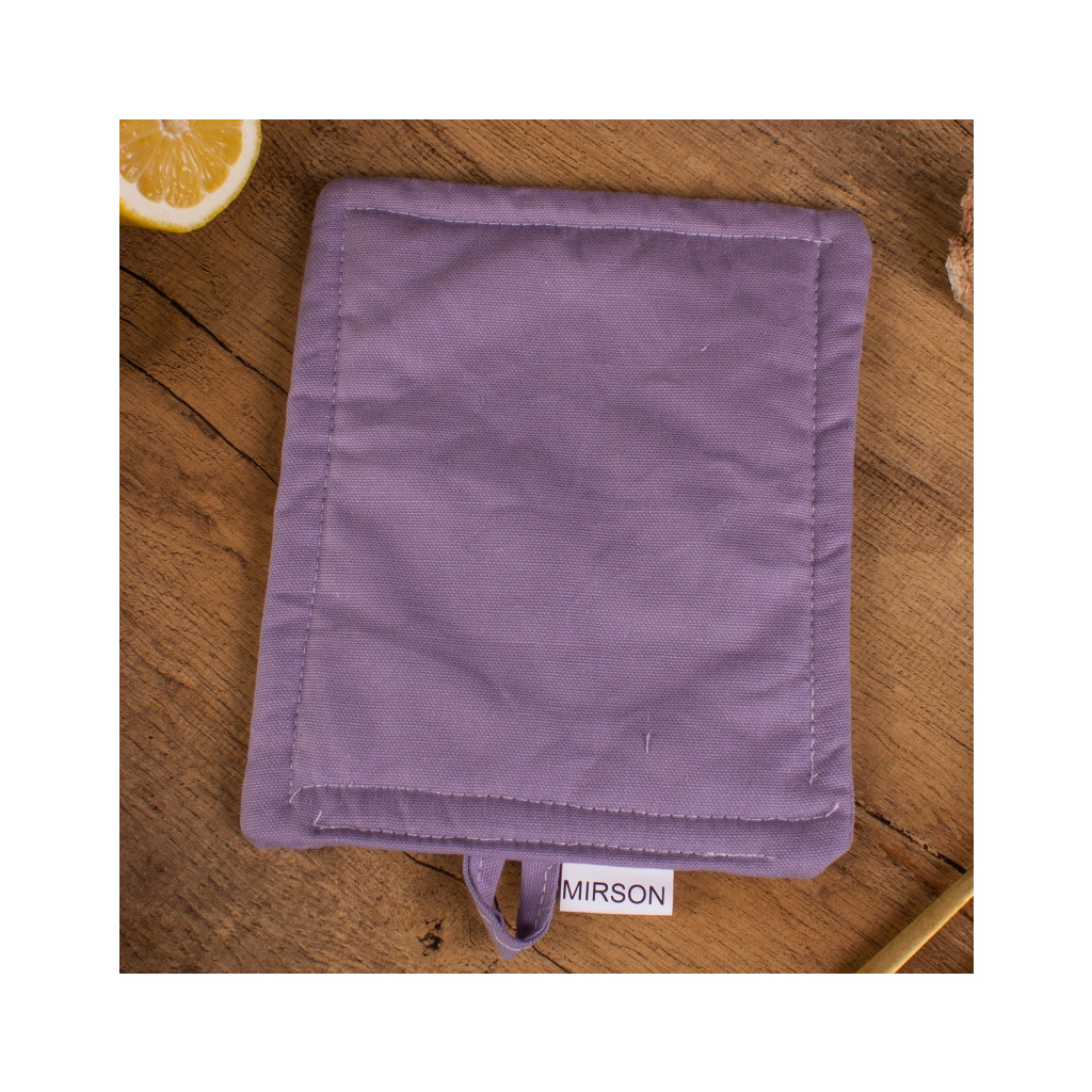 Кухонна прихватка MirSon рогожа/напівпанама №214 - Lavender (2200006754336) Кухонна прихватка MirSon рогожа/напівпанама №214 - Lavender (2200006754336)