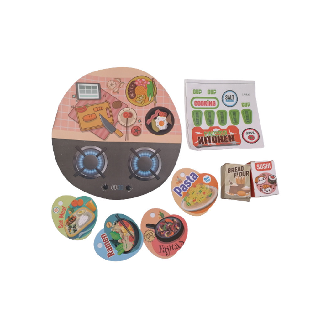 Ігровий набір Otsixe Іграшка-сюрприз Dinosaur Kitchenette/Динозавр Кухня (1368A5) Ігровий набір Otsixe Іграшка-сюрприз Dinosaur Kitchenette/Динозавр Кухня (1368A5)