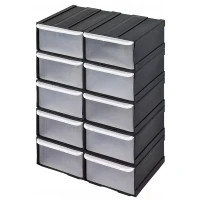 Ящик для інструментів QBRICK SYSTEM органайзер на 10 ящичків (SZU10XCZAPG001)