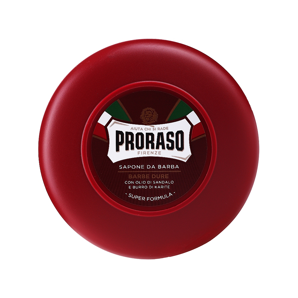 Мило для гоління Proraso Для жорсткої щетини з олією ши та сандаловою олією 150 мл (8004395001163)