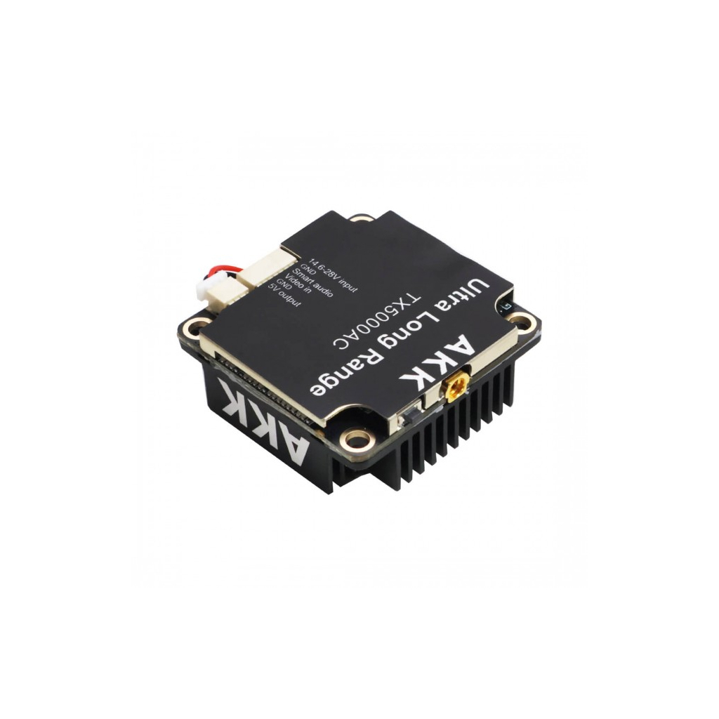Відеопередавач (VTX) AKK Ultra Long Range 5W 4.9G-6G 96CH (TX5000AC)