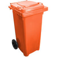 Garbage container Aleana Euro Orange 120 l (5814)
