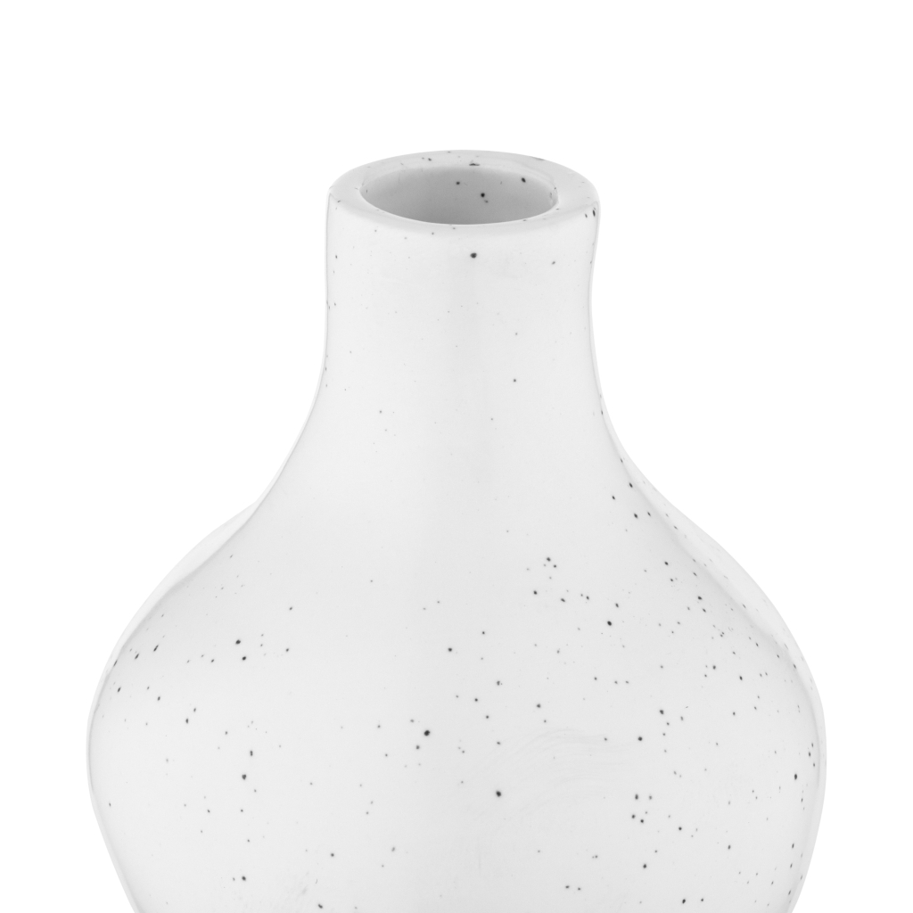 Ваза Ardesto Umbria, 9х14.8см, порцеляна, білий (AR3808W)
