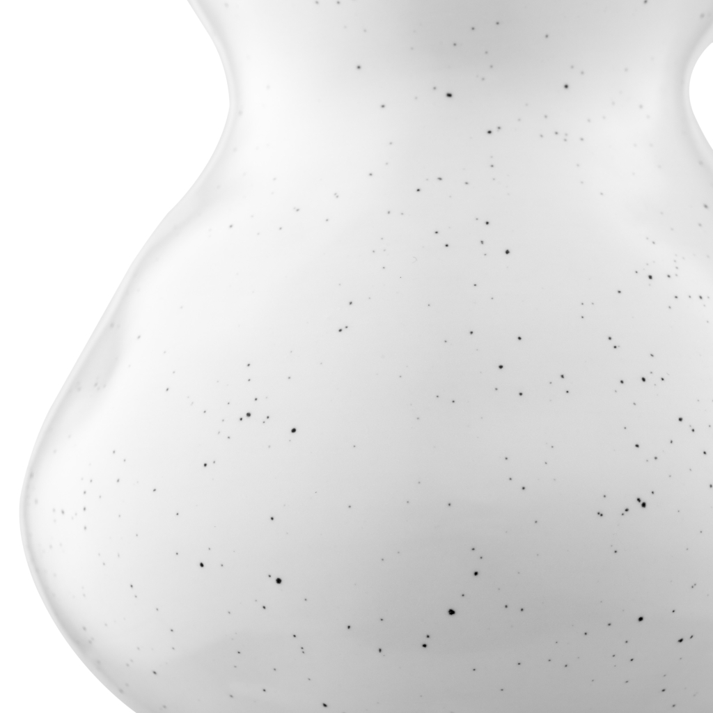 Ваза Ardesto Umbria, 9х14.8см, порцеляна, білий (AR3808W)