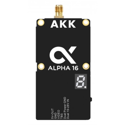 Відеопередавач (VTX) AKK Alpha 16W 4.9G-6G 96CH (A16)