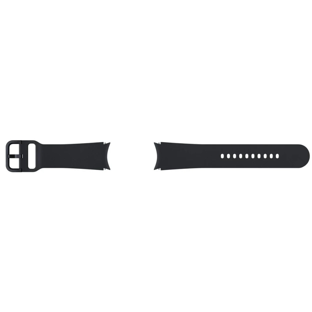 Ремінець до смарт-годинника Samsung Sport Band (20mm, M/L) Galaxy Watch 4 Black (ET-SFR87LBEGRU) Ремінець до смарт-годинника Samsung Sport Band (20mm, M/L) Galaxy Watch 4 Black (ET-SFR87LBEGRU)