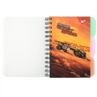 Notebook Yes B6 Street knight 144 sheets plastic cover (681980)