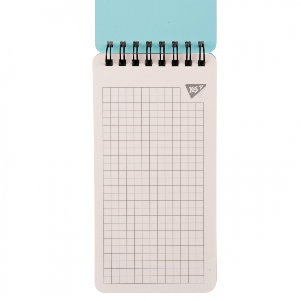 Блокнот Yes 80x160 60 аркушів на спиралі Hey Helly клітинка (151831) Блокнот Yes 80x160 60 аркушів на спиралі Hey Helly клітинка (151831)
