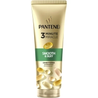 Hair conditioner Pantene Pro-V 3 Minute Miracle Smooth and silky 220 ml (8700216823609)