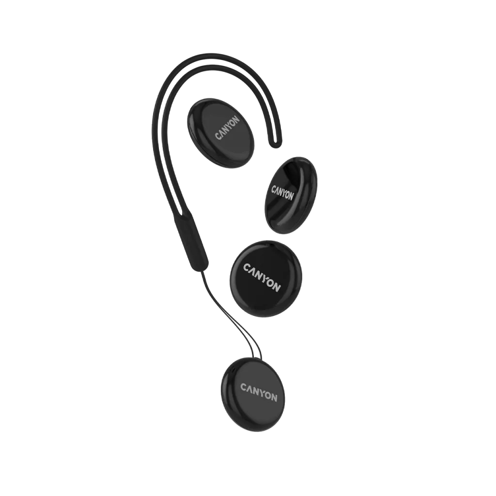 Пошукова система Canyon OnTag 1 Anti-Lost Smart Tracker iOS Black 4-pack (CNE-4XPT01BB)