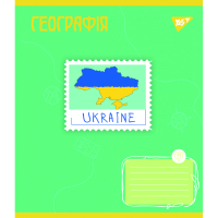 Yes subject notebook GEOGRAPHY Ukraine forever 48 sheets, cell (766778)