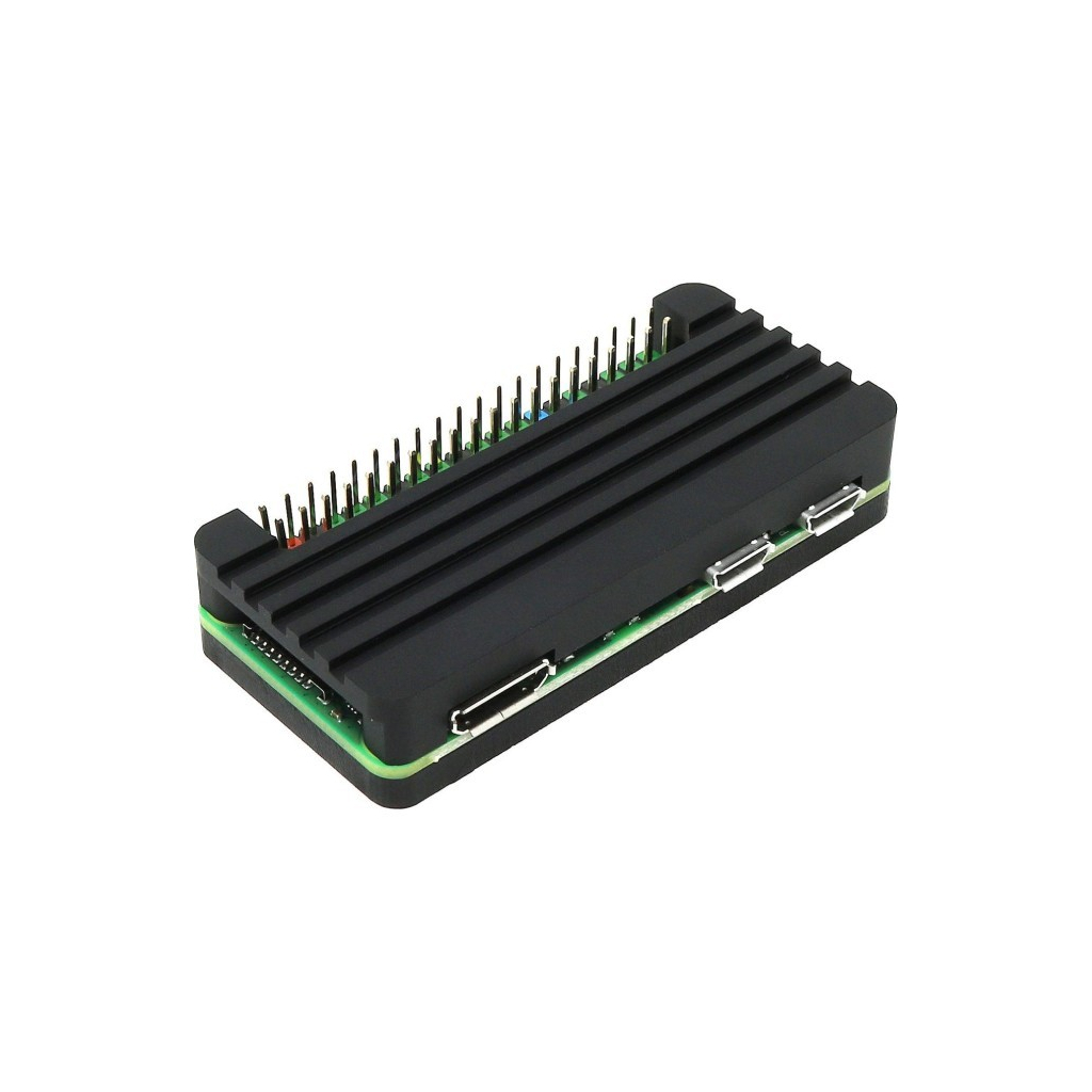 Корпус для Мікро ПК Pi HUT for Raspberry Pi Zero Aluminium Armor Mini Radiator (105134)