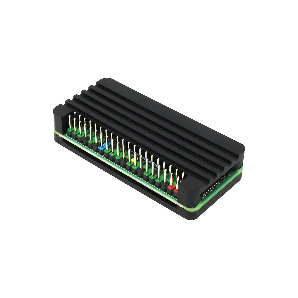 Корпус для Мікро ПК Pi HUT for Raspberry Pi Zero Aluminium Armor Mini Radiator (105134)