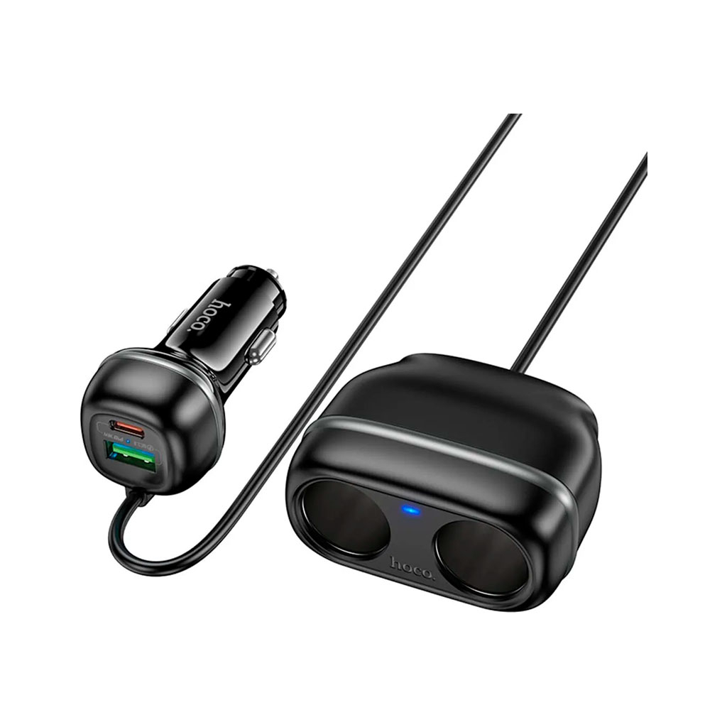 Зарядний пристрій HOCO HOCO Z59 Rank 48W dual port USB-C PD30W + USB QC3.0 Black (6942007641500) Зарядний пристрій HOCO HOCO Z59 Rank 48W dual port USB-C PD30W + USB QC3.0 Black (6942007641500)