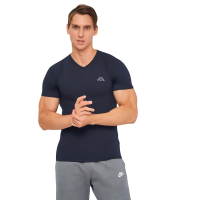T-shirt Kappa T-shirt Mezza Manica Scollo V K1311 BluNavy dark blue XL (8052394814086)