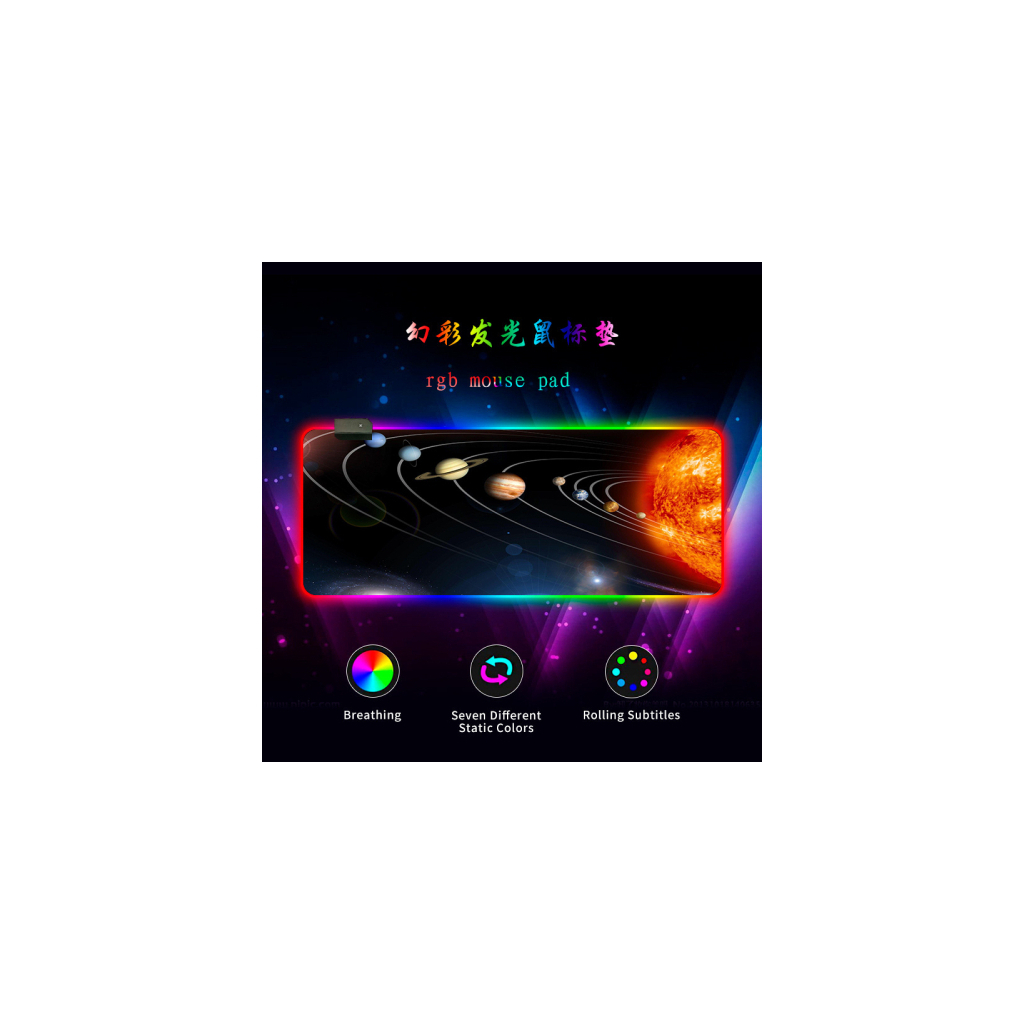 Килимок для мишки Voltronic Solar system (RGB383C)