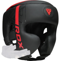 Боксерський шолом RDX F6 Kara Matte Red L (HGR-F6MR-L)