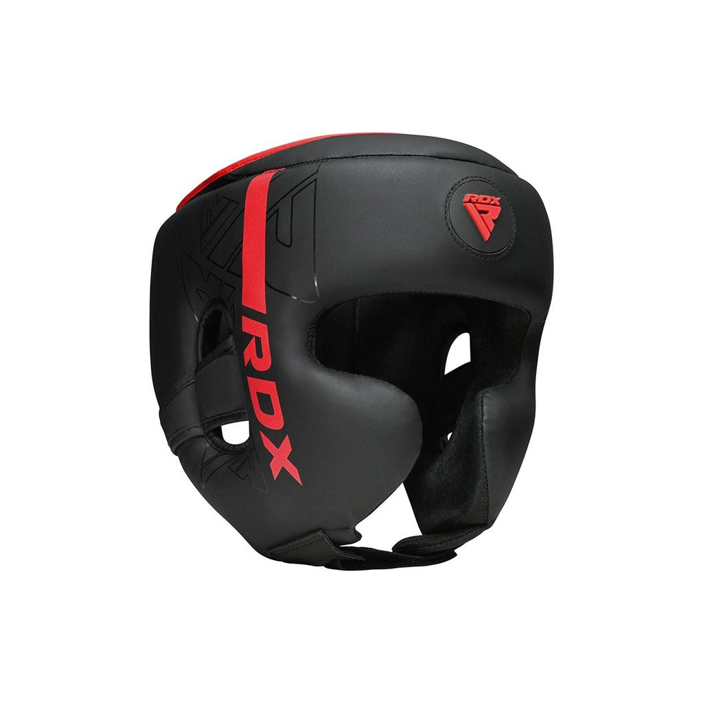 Боксерський шолом RDX F6 Kara Matte Red L (HGR-F6MR-L)