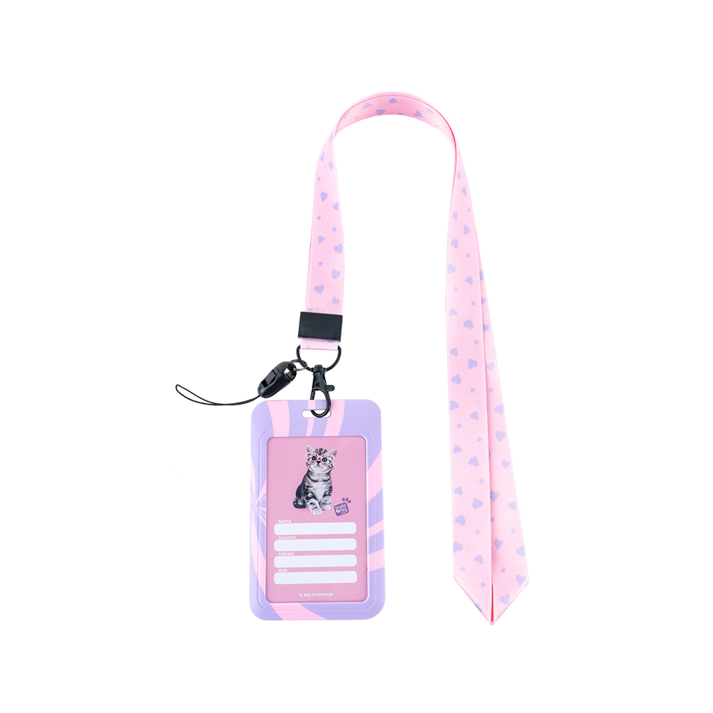 Бейдж Kite слайдер Studio Pets, рожевий (SP25-450) Бейдж Kite слайдер Studio Pets, рожевий (SP25-450)