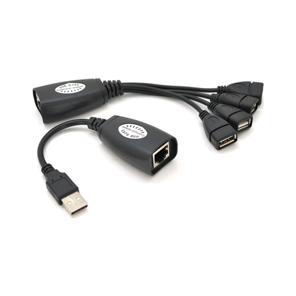Адаптер Voltronic USB extender 50 m RJ-45 to 4xUSB AF (YT-EC USB-RJ-45/M+4RJ-45) Адаптер Voltronic USB extender 50 m RJ-45 to 4xUSB AF (YT-EC USB-RJ-45/M+4RJ-45)