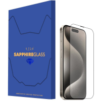 Скло захисне iLera Sapphire Ultra + Glass iPhone 15 Pro (ILSPDL15PR)