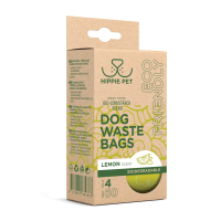 Bags for dogs Hippie Pet Biodegradable with lemon flavor 4x15 pcs (MPHIP63487)
