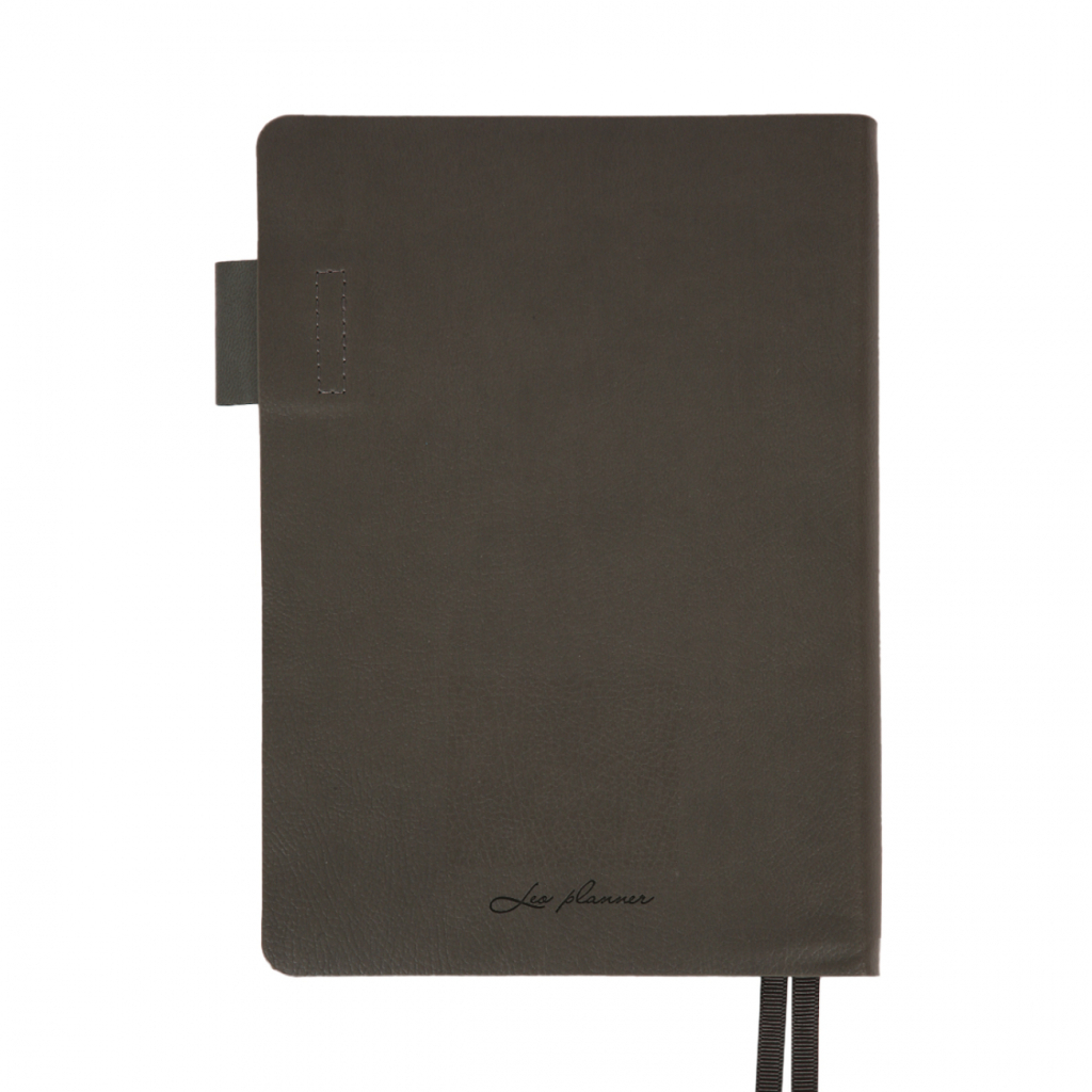 Тижневик Leo planner А5 датований 2026 "Binario", м'який, графіт, 368 сторінок (252640) Тижневик Leo planner А5 датований 2026 "Binario", м'який, графіт, 368 сторінок (252640)