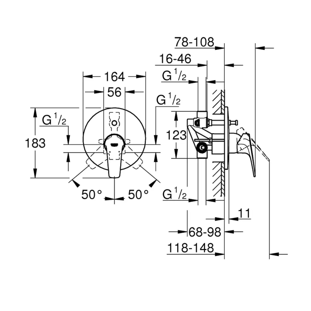 Змішувач Grohe Start Flow (29117000) Змішувач Grohe Start Flow (29117000)