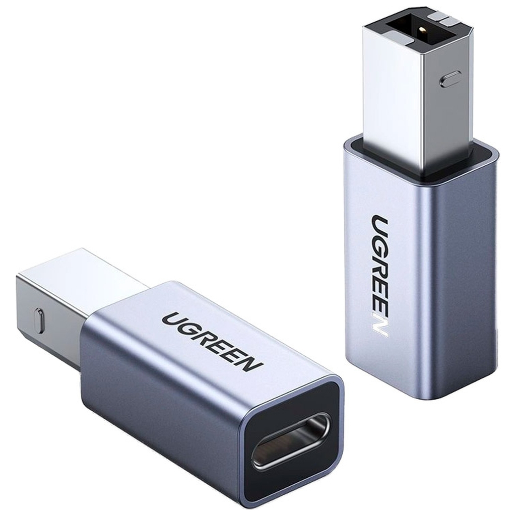 Перехідник USB-C F to USB 2.0 BM US382 gray UGREEN (20120) Перехідник USB-C F to USB 2.0 BM US382 gray UGREEN (20120)