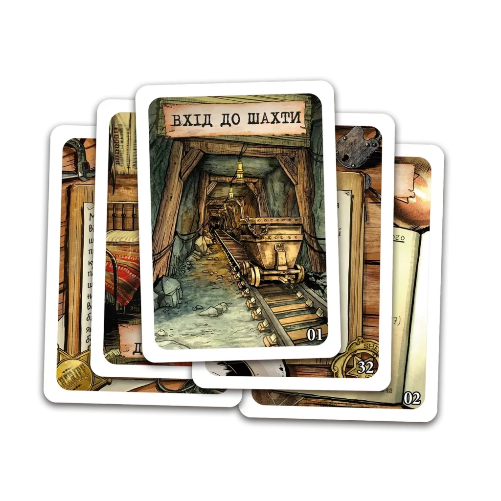 Настільна гра Geekach Games Шерлок. Далекий захід. Проклята шахта (Sherlock Far West: The Cursed Mine) (укр.) (GKCH0253) Настільна гра Geekach Games Шерлок. Далекий захід. Проклята шахта (Sherlock Far West: The Cursed Mine) (укр.) (GKCH0253)