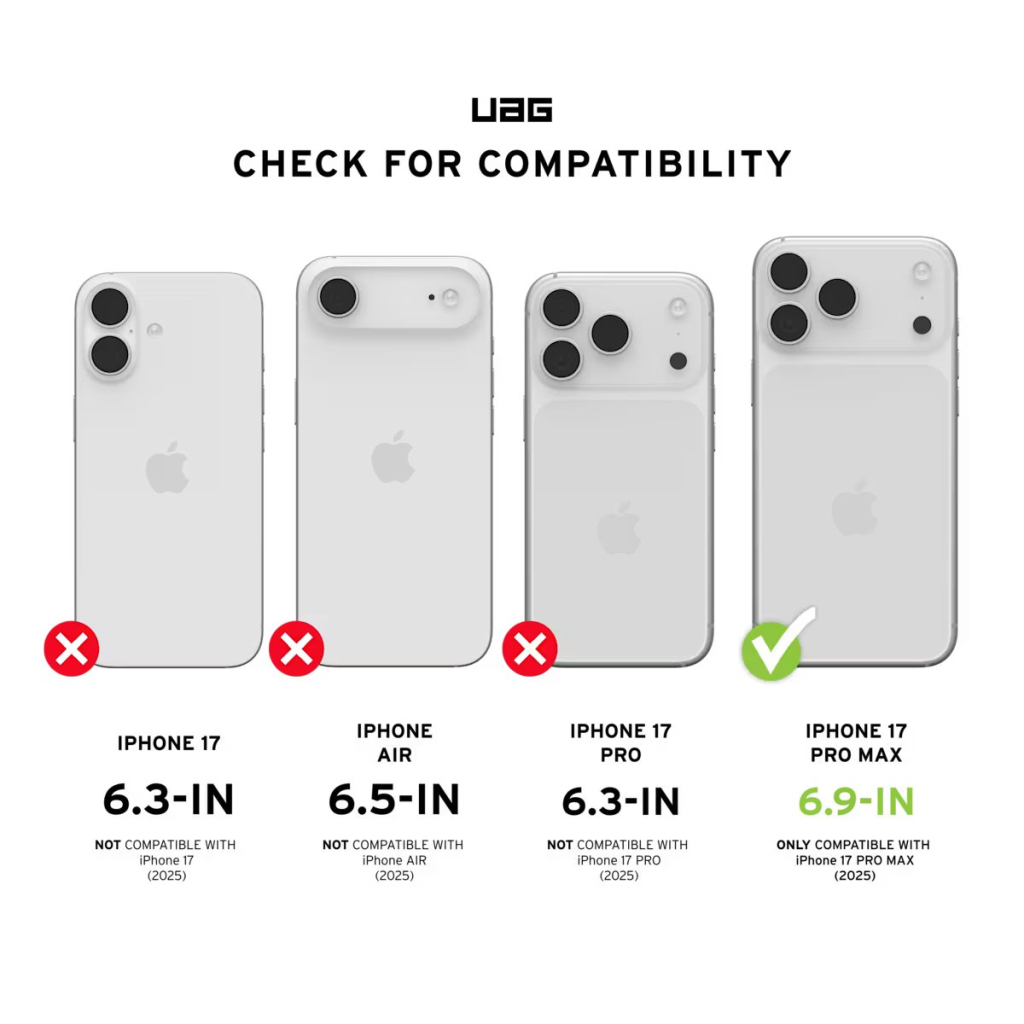 Чохол до мобільного телефона UAG Pathfinder MagSafe iPhone 17 Pro Max Orange (114549119797) Чохол до мобільного телефона UAG Pathfinder MagSafe iPhone 17 Pro Max Orange (114549119797)