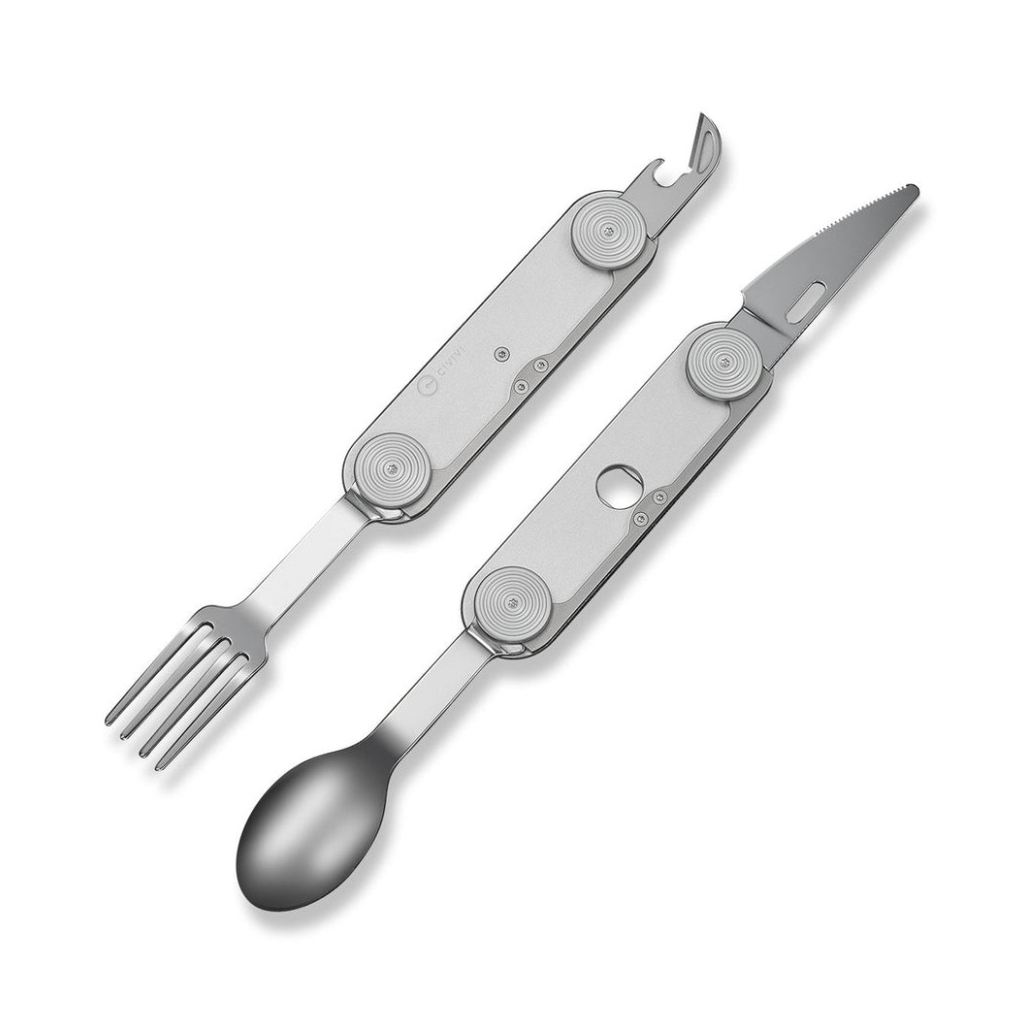 Набір туристичного посуду Civivi Partake сірий (C24032C-3)