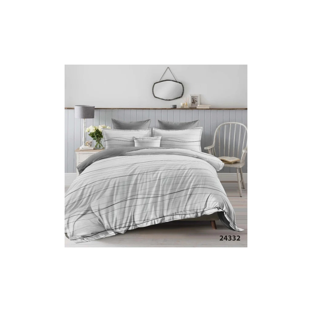 Постільна білизна Viluta 24332 ранфорс двоспальний (24332_dv)