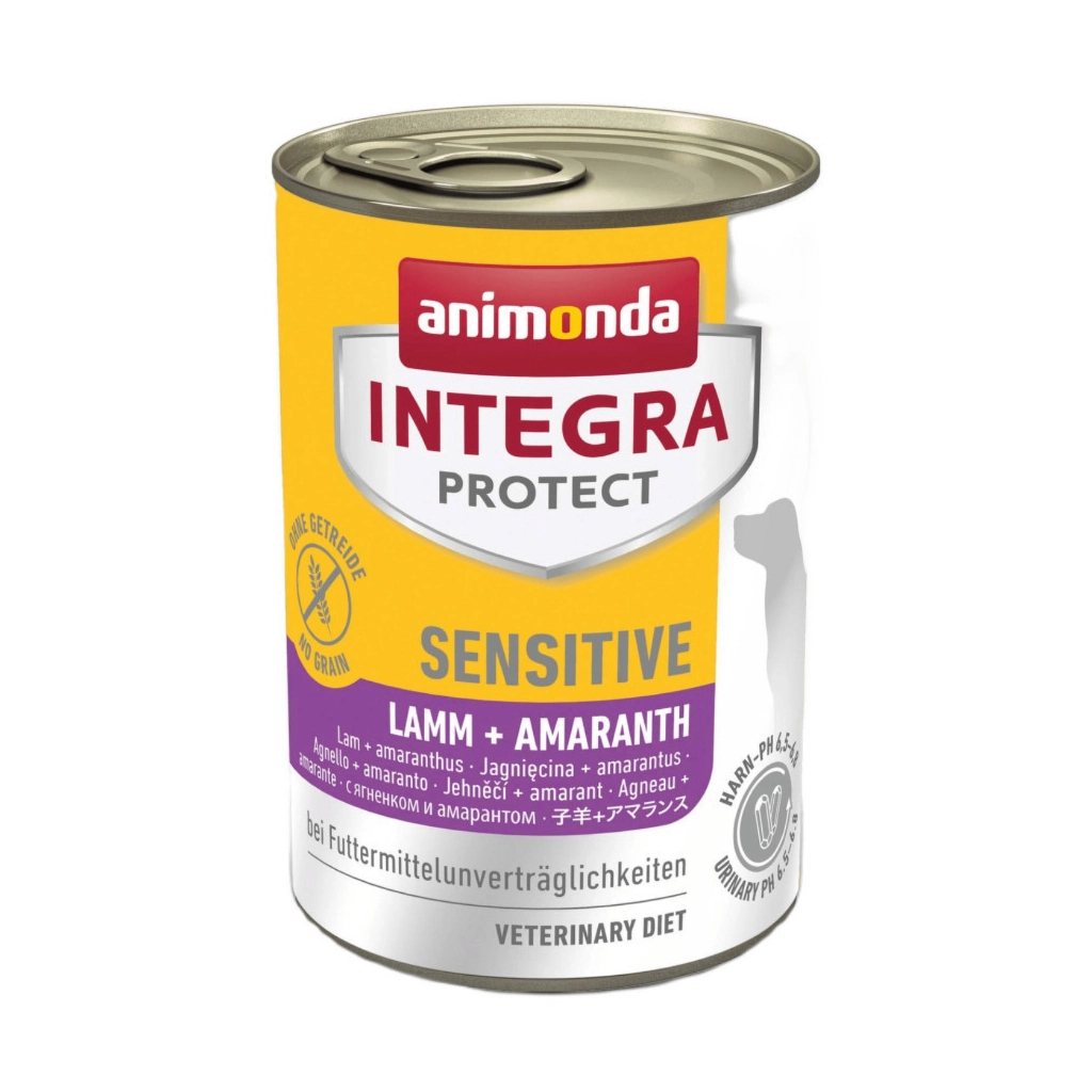 Консерви для собак Animonda Integra Protect Sensitiv Lamb + Amaranth 400 г (4017721864206) Консерви для собак Animonda Integra Protect Sensitiv Lamb + Amaranth 400 г (4017721864206)