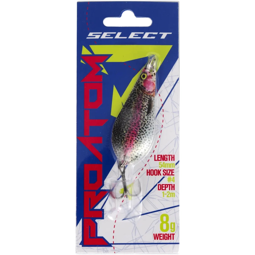Блешня Select ProAtom 8.0g 54mm S48 (1870.77.27) Блешня Select ProAtom 8.0g 54mm S48 (1870.77.27)