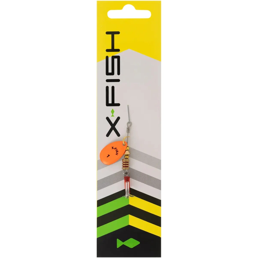 Блешня X-Fish Stark 2.5g 1 Nikel UV orange (1917.07.32) Блешня X-Fish Stark 2.5g 1 Nikel UV orange (1917.07.32)